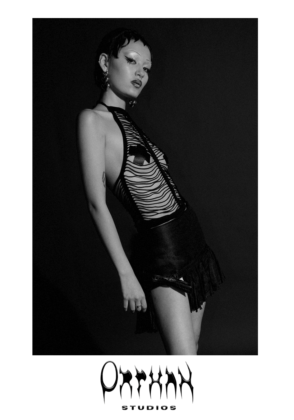 Pleated Mini Skirt